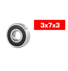 3X7X3mm Hs Rubber Sealed Bearing Set (10Pcs) - ULTIMATE - UR7815