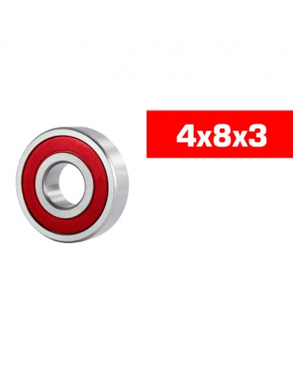 4X8X3mm Hs Rubber Sealed Bearing Set (10Pcs) - ULTIMATE - UR7817