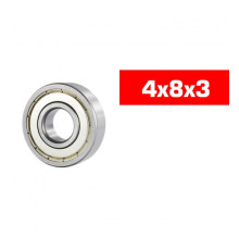 4X8X3mm Hs Metal Shielded Bearing Set (2Pcs) - ULTIMATE - UR7816-2
