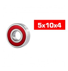 5X10X4mm Hs Rubber Sealed Bearing Set (10Pcs) - ULTIMATE - UR7819