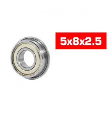 5X8X2.5mm Flanged Hs Metal Bearing Set (2) - ULTIMATE - UR7822-2