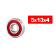 5X13X4mm Hs Rubber Sealed Bearing Set (2Pcs) - ULTIMATE - UR7827-2