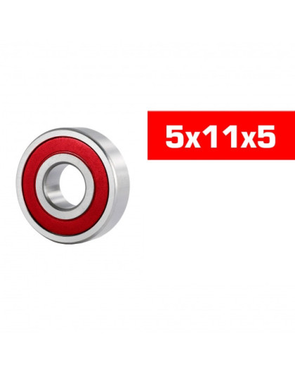 5X11X5mm Hs Rubber Sealed Bearing Set (10Pcs) - ULTIMATE - UR7829