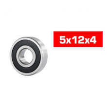 5X12X4mm Hs Rubber Sealed Bearing Set (2Pcs) - ULTIMATE - UR7835-2