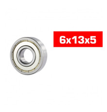 6X13X5mm Hs Metal Shielded Bearing Set (2Pcs) - ULTIMATE - UR7837-2