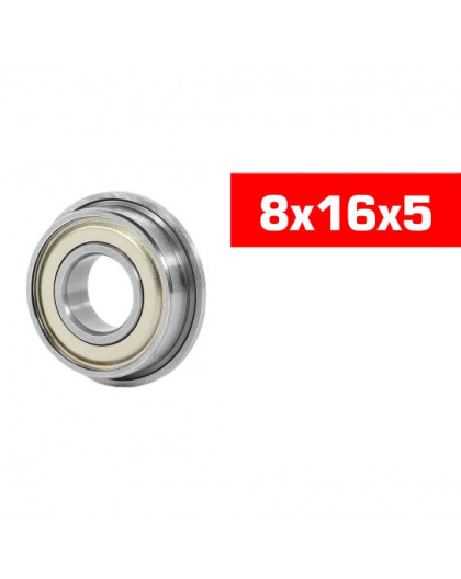 8X16X5mm Flanged Hs Metal Shielded Bearing Set (10) -ULTIMATE -UR7840