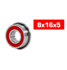 8X16X5mm Flanged Hs Rubber Sealed Bearing Set (10) -ULTIMATE -UR7841