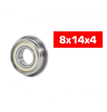 8X14X4mm Flanged Hs Metal Shielded Bearing Set (10) -ULTIMATE -UR7842