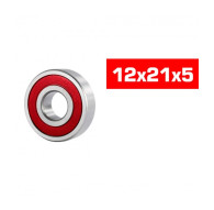 12X21X5mm Hs Rubber Sealed Bearing Set (10Pcs) - ULTIMATE - UR7849