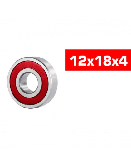 12X18X4mm Hs Rubber Sealed Bearing Set (10Pcs) - ULTIMATE - UR7851