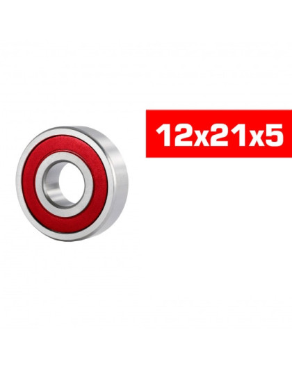 12X21X5mm Hs Rubber Sealed Bearing Set (2Pcs) - ULTIMATE - UR7849-2