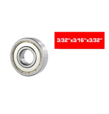 3/32X3/16X3/32 Hs Metal Shielded Bearing Set ( - ULTIMATE - UR7855-2