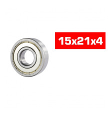 15X21X4mm Hs Metal Shielded Bearing Set (10Pcs) - ULTIMATE - UR7854