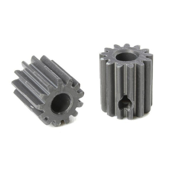 TEAM CORALLY - 48 DP PINION - SHORT - HARD ANODISED AL7075 - - C-7041
