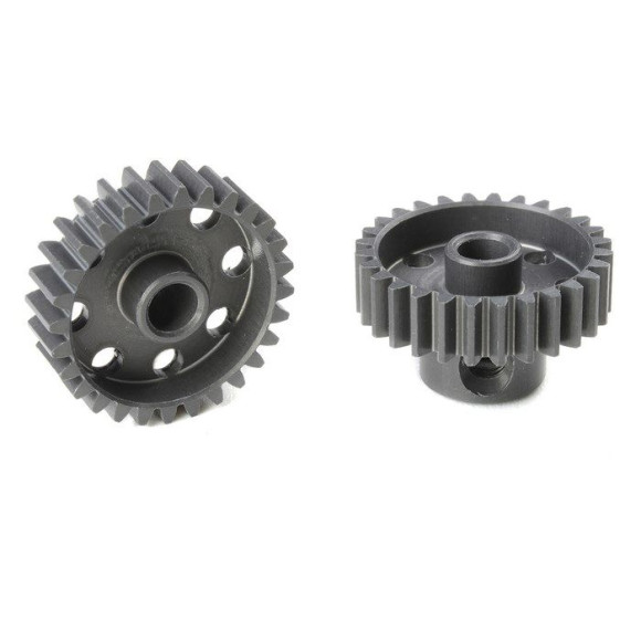 Pignon 28T Alu étroit - 48 DP - D3.17mm - CORALLY - C-70428