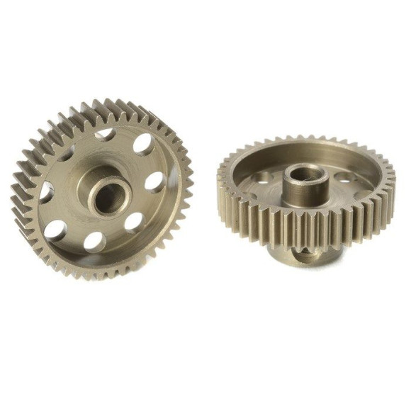 TEAM CORALLY - 64 DP PINION - SHORT - HARDENED STEEL - 44 TE - C-7134