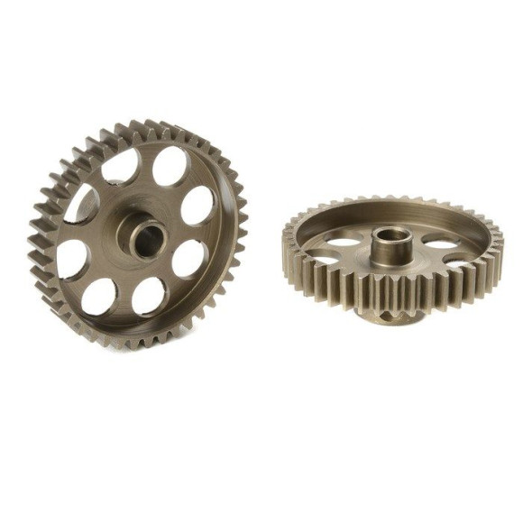 TEAM CORALLY - 48 DP PINION - SHORT - HARDENED STEEL - 42 TE - C-7144