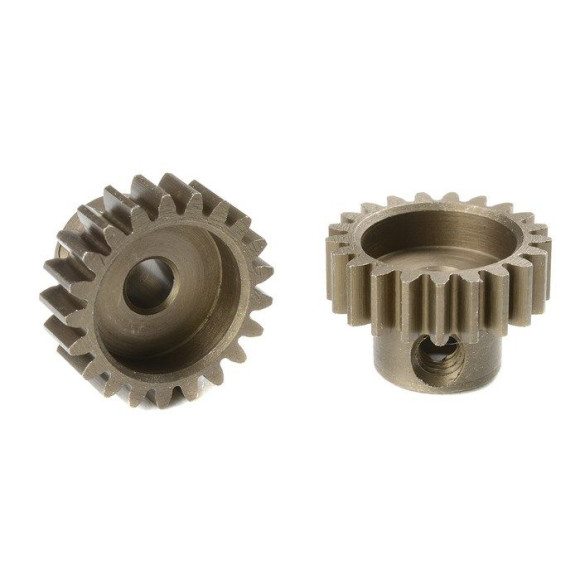 TEAM CORALLY - M0.6 PINION - S HORT - HARDENED STEEL - 21 TEE - C-716