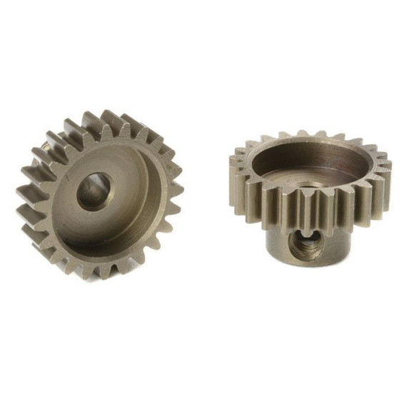 TEAM CORALLY - M0.6 PINION - S HORT - HARDENED STEEL - 23 TEE - C-716