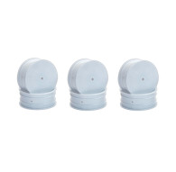 BUGGY FRONT 1/10 4WD WHEEL WHITE - 3 PAIRS - CENTRO - C0261W