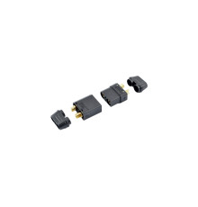 XT-90 BLACK CONNECTOR (MALE/FEMALE) - CENTRO - C0355