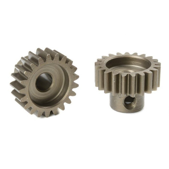 TEAM CORALLY - 32 DP PINION - SHORT - HARDENED STEEL - 21 TE - C-7252