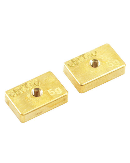 PRECISION BRASS 5G BALANCING WEIGHTS (PR) - CENTRO - C0510