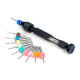 PRECISION SHOCK PISTON DRILL BIT SET - 1.1-2.0MM - CENTRO - C0516