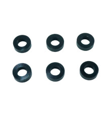 BLACK M3 FLAT WASHER 5.75mm x 2.0mm (6) - CENTRO - C0635-4