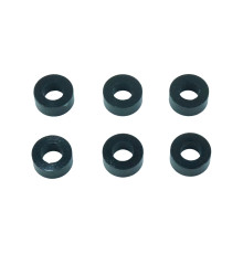 BLACK M3 FLAT WASHER 5.75mm x 2.5mm (6) - CENTRO - C0635-5
