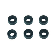 BLACK M3 FLAT WASHER 5.75mm x 2.5mm (6) - CENTRO - C0635-5