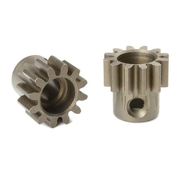 TEAM CORALLY - M1.0 PINION - S HORT - HARDENED STEEL - 12 TEE - C-727
