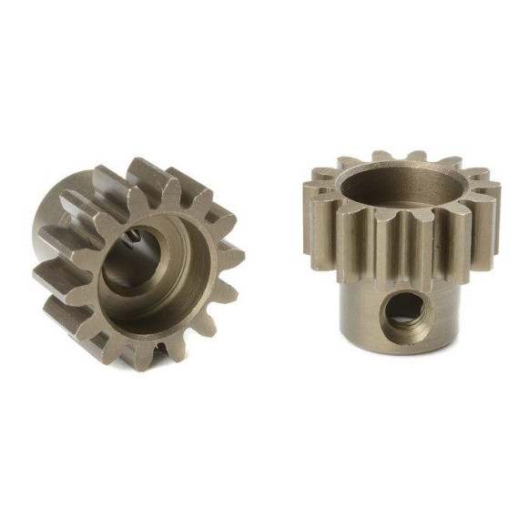 TEAM CORALLY - M1.0 PINION - S HORT - HARDENED STEEL - 14 TEE - C-727