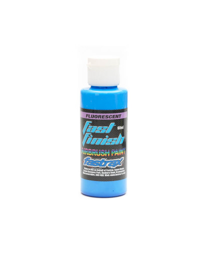 Peinture aérographe Bleu Fluo - 60ml - FASTRAX - FAST2600-40