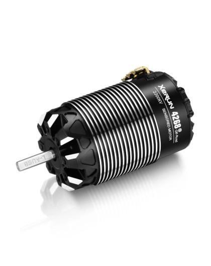 Moteur HW 4268SD G3 1/8 Buggy 2200kv - Noir - HOBBYWING - 30401907