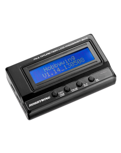 HOBBYWING MULTIFUNCTION LCDPROGRAM BOX - HW30502000 - HOBBYWING