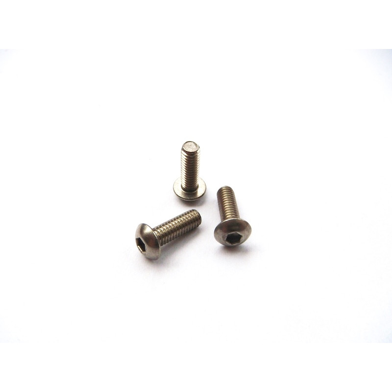  Titanium Hex Socket Button Head Screw M4X18 - HIRO SEIKO - 48162