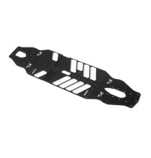 T4'21 Alu Extra-Flex Chassis 2.0mm - Swiss 7075 T6 - XRAY - 301007