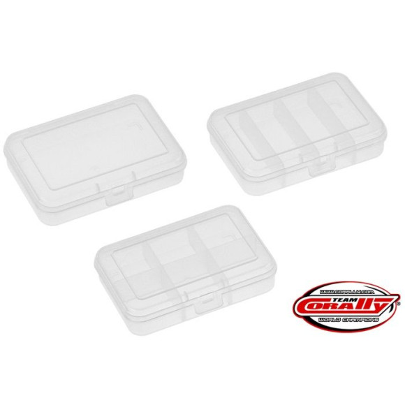 TEAM CORALLY - ASSORTMENT BOX SET 3 PCS - SMALL - 91X66X21MM - C-9026
