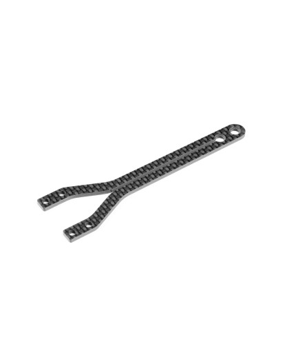 X4C'23 Platine supérieure avant carbone 2.0mm - XRAY - 301077