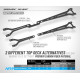 X4F Platine supérieure carbone arrière 2.0mm - XRAY - 301076