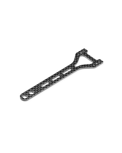 X4'23 Platine supérieure arrière carbone 1.6mm - XRAY - 301078-L