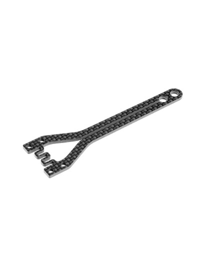 X4A'23 Graphite Upper Deck - Split Front - 2.0mm - XRAY - 301079