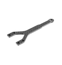 X4F'24 Platine supérieure carbone avant 2.0mm - XRAY - 301081