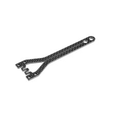 X4'23 GRAPHITE UPPER DECK - SPLIT FRONT - 1.6MM - XRAY - 301079-L