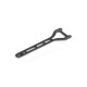 X4'26 Platine supérieure arrière carbone 1.6mm - XRAY - 301091-L