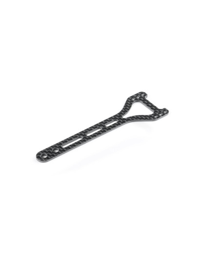 X4'26 Platine supérieure arrière carbone 1.6mm - XRAY - 301091-L