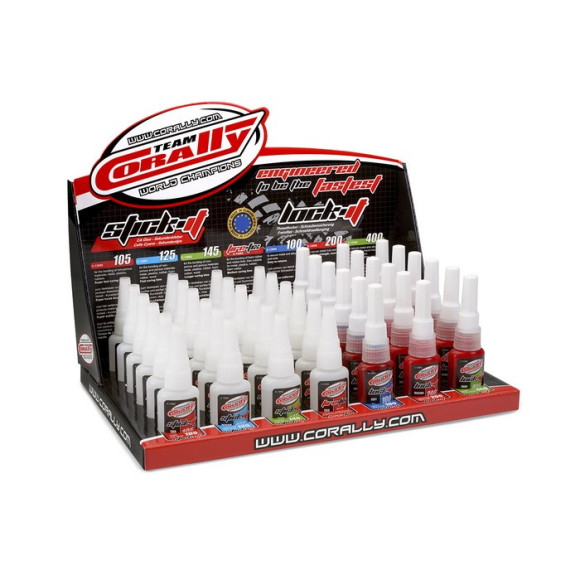 Présentoir Glue Center - 42 Flacons - CORALLY - C-DIS-0001