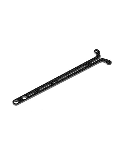 X4F'27 CARBON UPPER DECK - SPLIT REAR - 2.0MM - XRAY - 301094