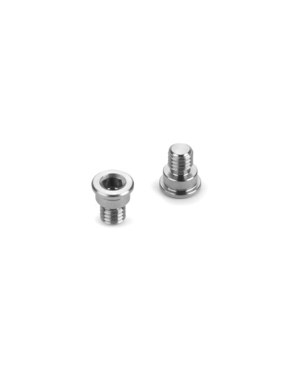X4 Vis Top Deck M3x5.5 - Titane - XRAY - 301158-T